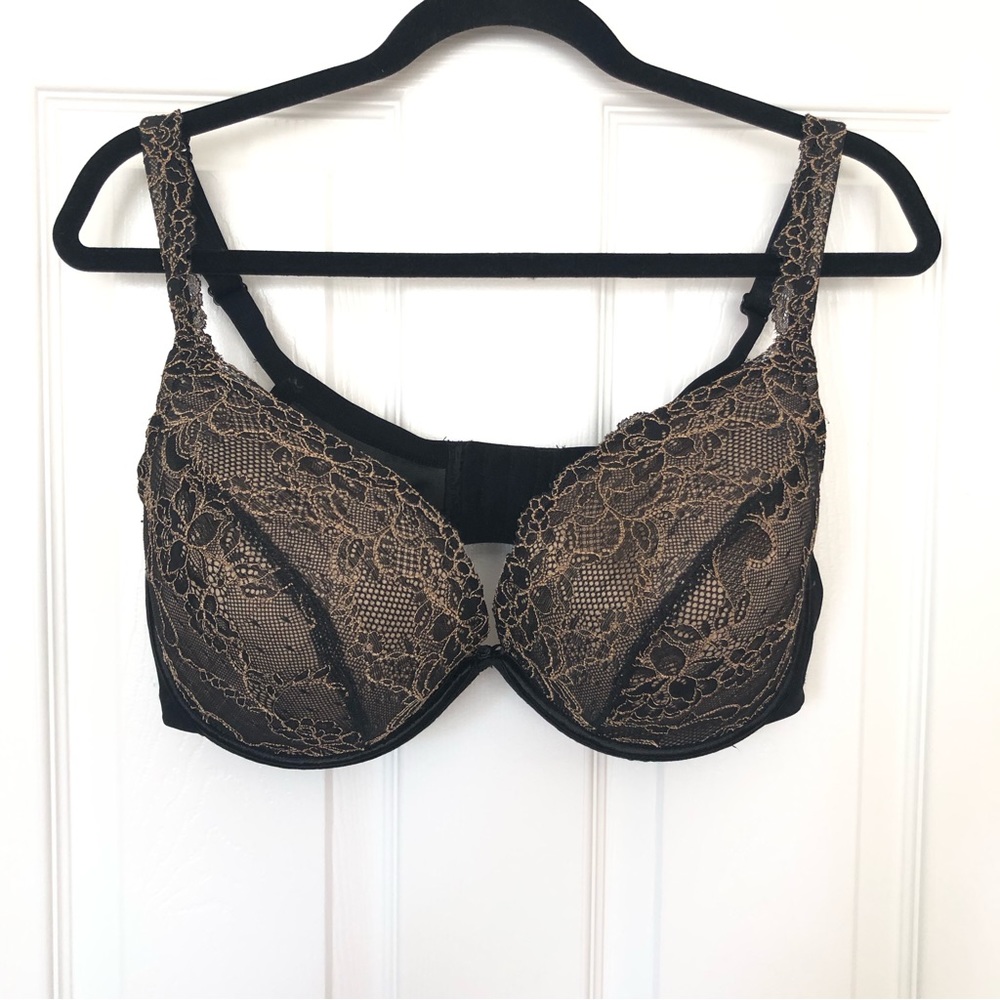 Cacique Floral Lace Bra Sz 40DD
